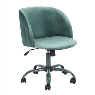 Adjustabe Velvet Kerusi Meja Tanpa Lengan
