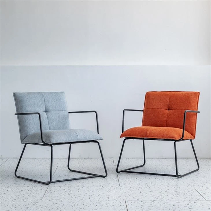 Kerusi Berlengan Kerusi Fabrik Selesa Dilapisi Upholsteri