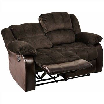Fabrik PU Kulit Sofa Sandar Boleh Laras