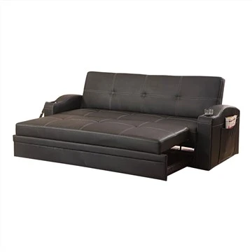 Katil Sofa Boleh Lipat Kulit PU