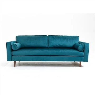 Sofa fabrik baldu mewah ringan moden