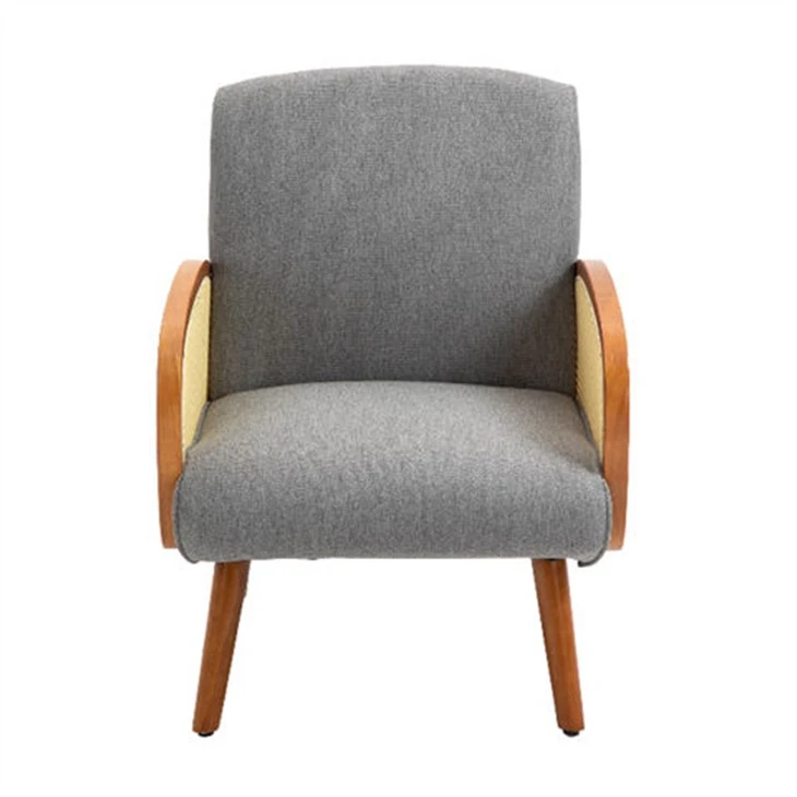 Kerusi Armrest Armrest Rotan Bergaya