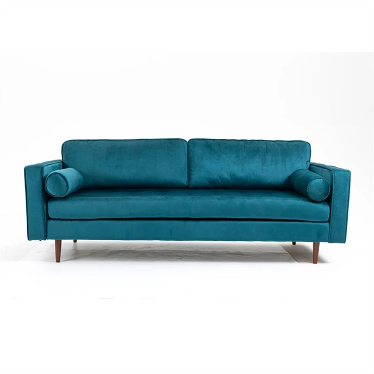 Sofa fabrik baldu mewah ringan moden